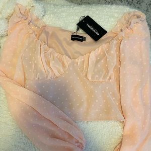 Milkmaid crop top